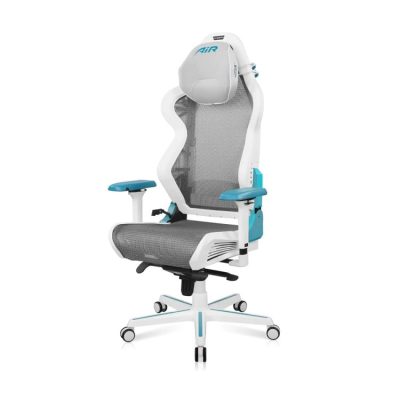 خرید صندلی DXRacer سری Air 2021 سفید/فیروزه ای