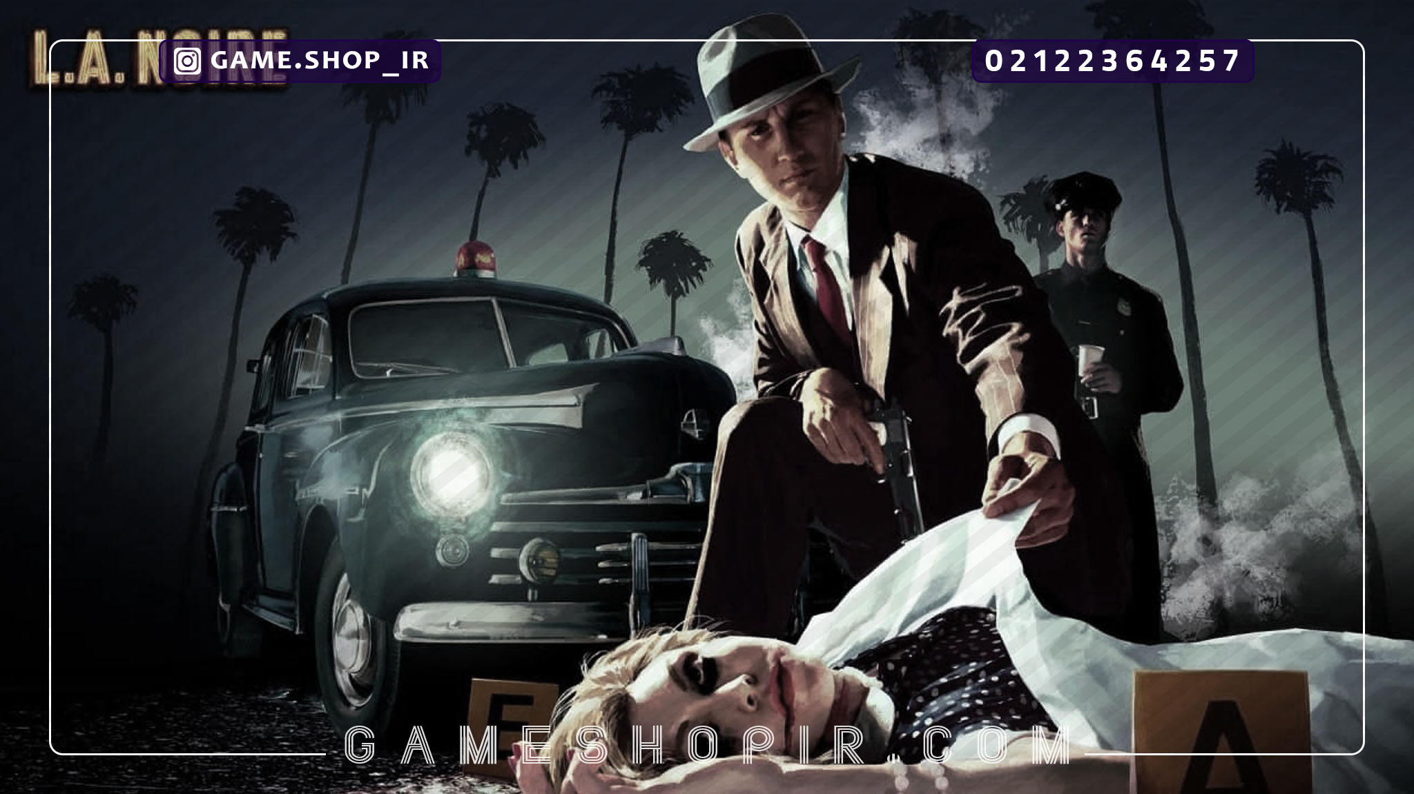 L.A. Noire در 10 بازی جنایی معمایی