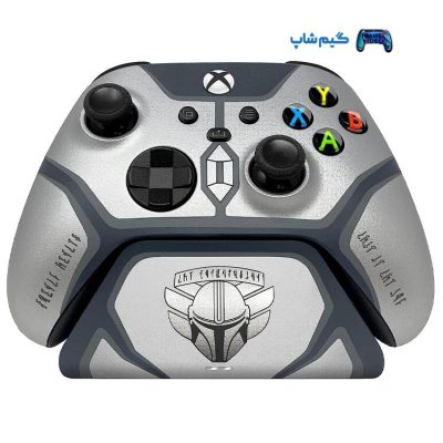 خرید دسته ایکس باکس و پایه شارژر Razer طرح محدود The Mandalorian Beskar