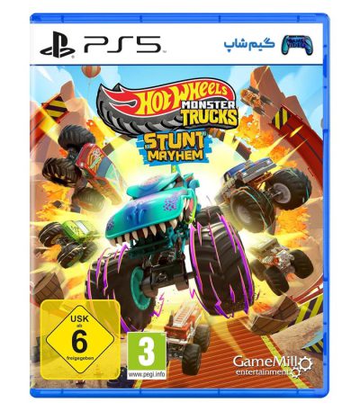 خرید بازی Hot Wheels Monster Trucks Stunt Mayhem برای ps5