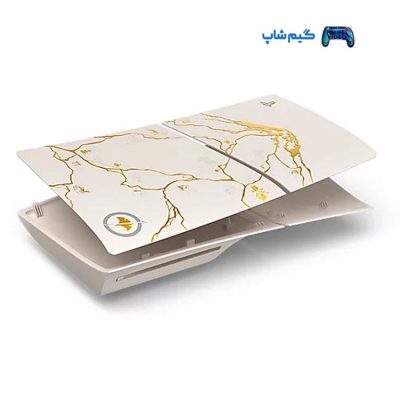 خرید فیس پلیت PS5 طرح بازی Ghost Of Yotei طلایی